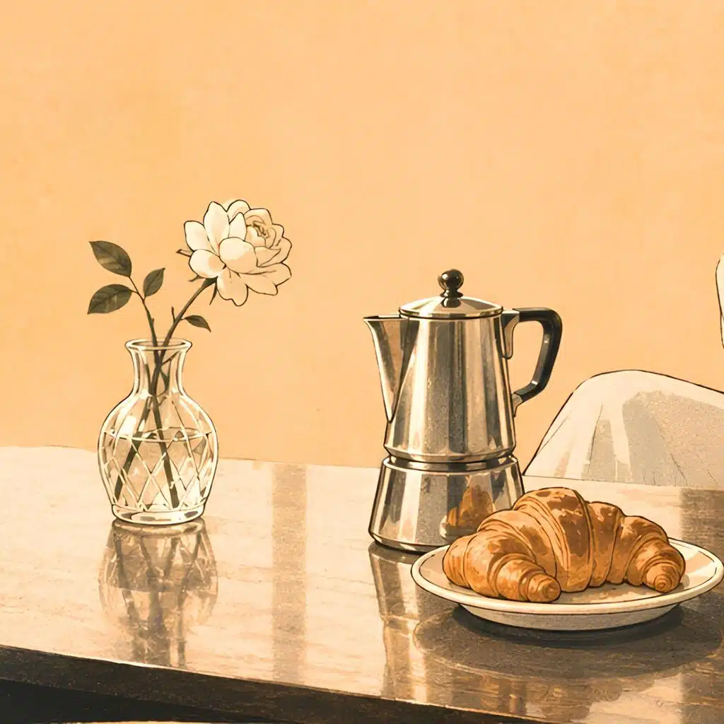 Breakfast in Italy