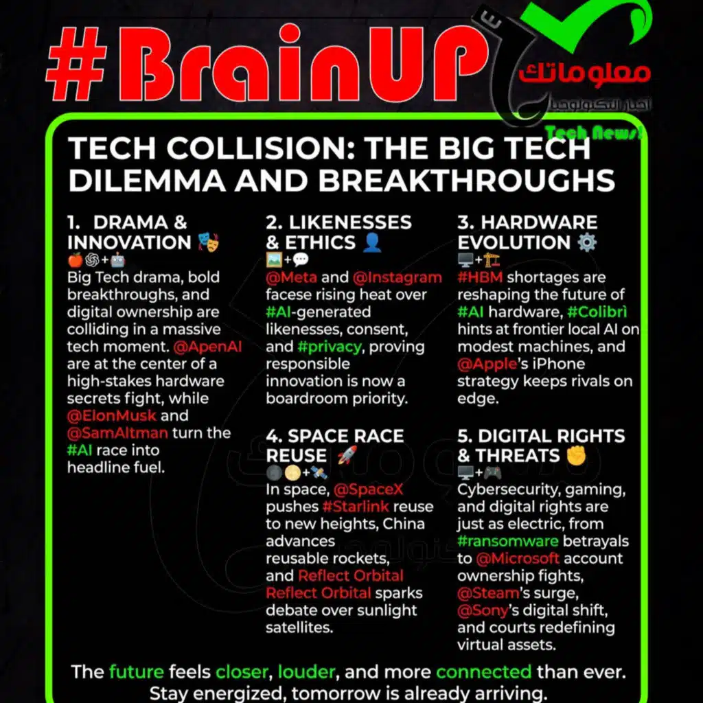 #BrainUp كبر دماغك اخبار التكنولوجيا اليوم 12 يوليو 2026