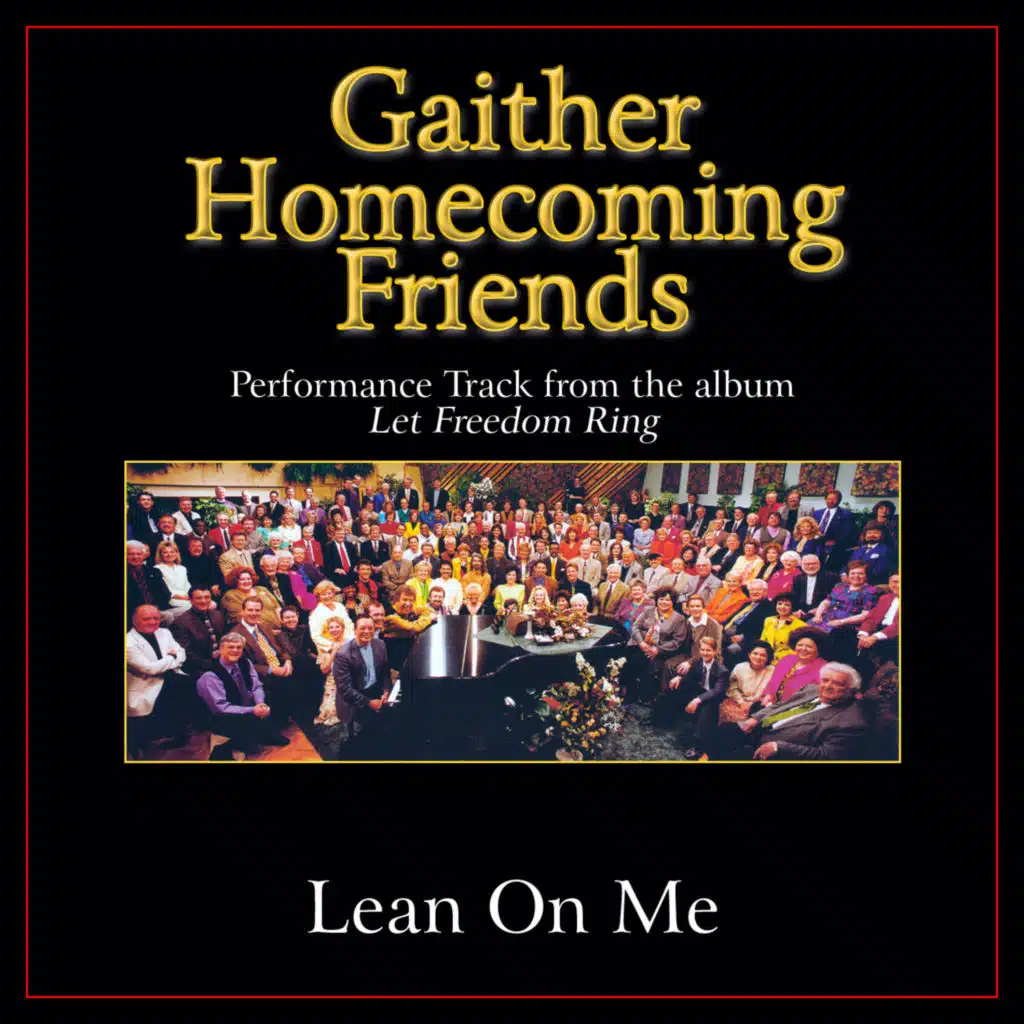 Lean On Me (Low Key Performance Track Without Background Vocals)