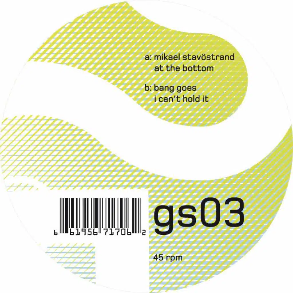 At The Bottom / I Can't Hold It