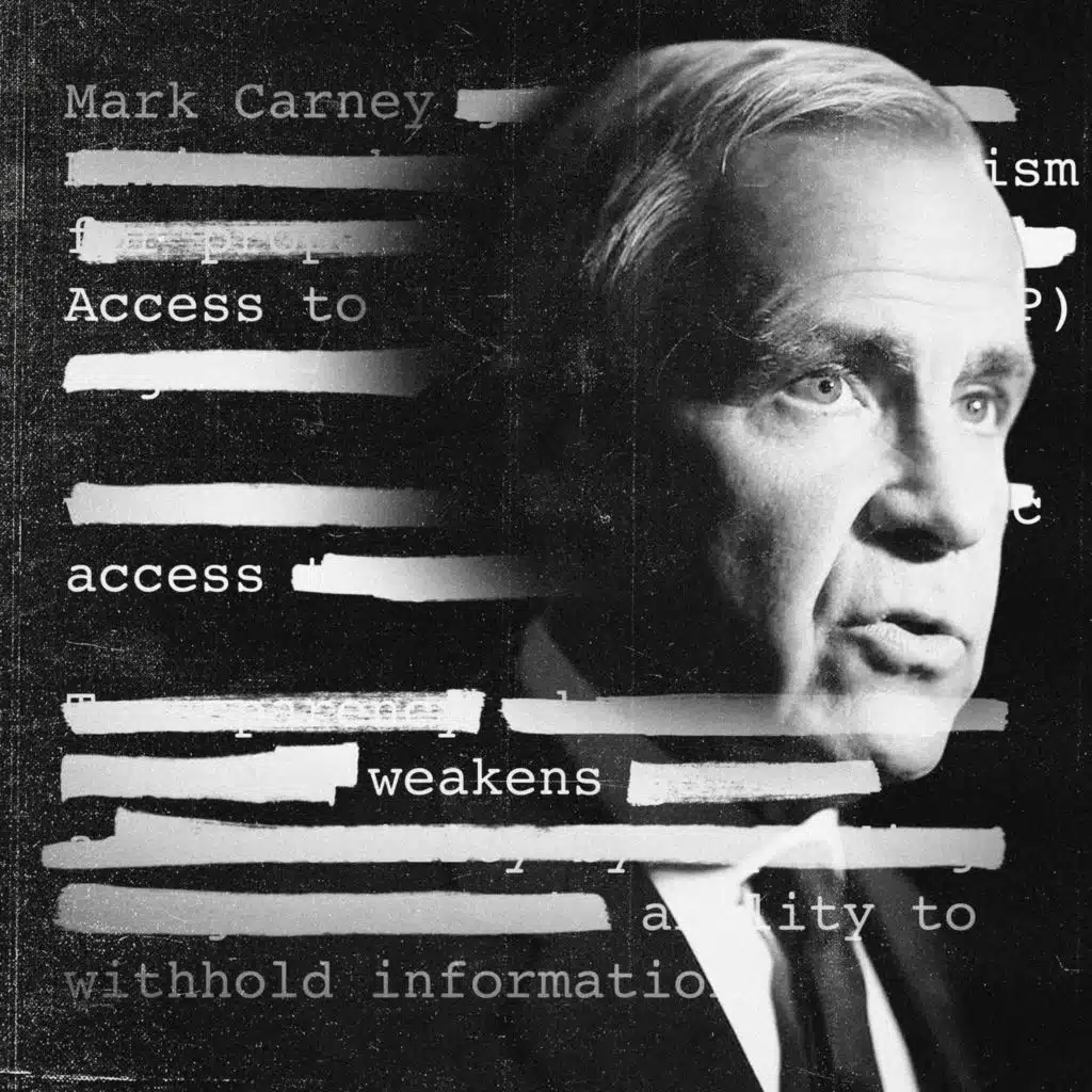 Mark Carney's System of Secrecy