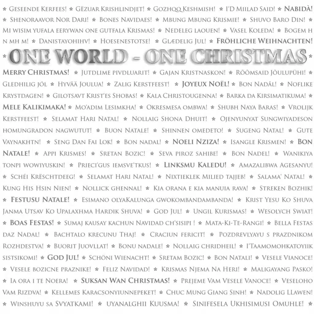 One World - One Christmas