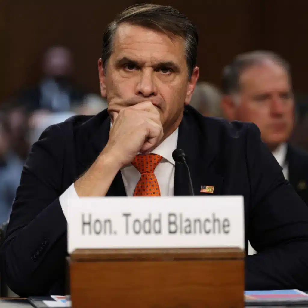 Todd Blanche’s Fiery Confirmation Hearing and Is Skipping Salad Enough To Avoid Getting Cyclosporiasis?