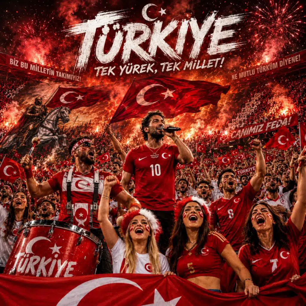 Çılgın Türkler kırmızı beyaz destan