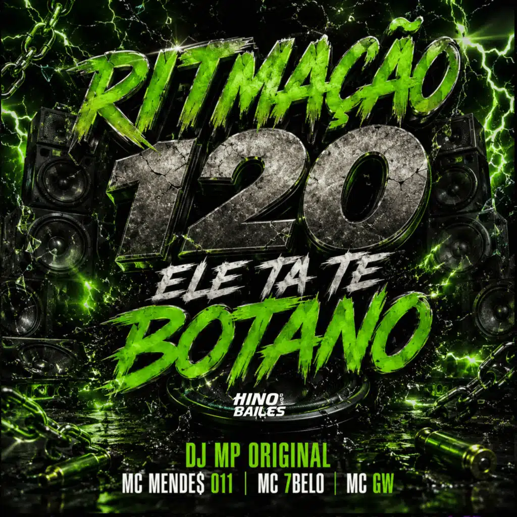 Ritmação 120 - Ele Ta Te Botano