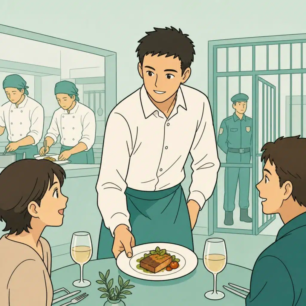 Easy German: Ein Restaurant hinter Gittern [B1]