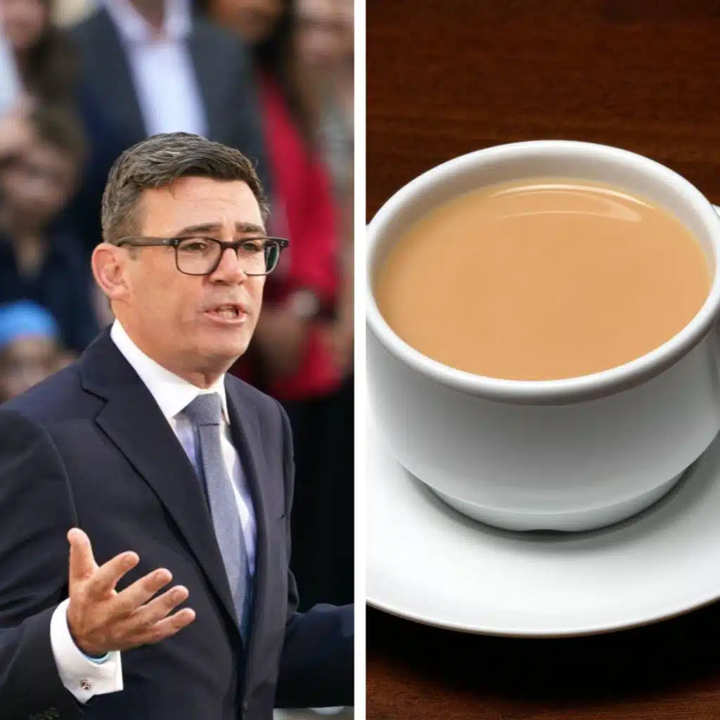 Andy Burnham puts milk in his tea first - why?