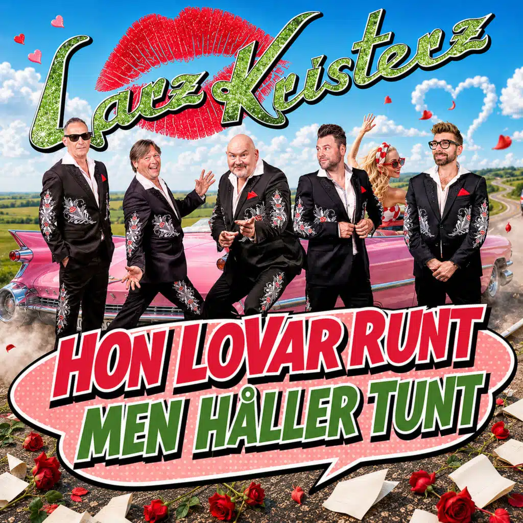 Hon lovar runt men håller tunt