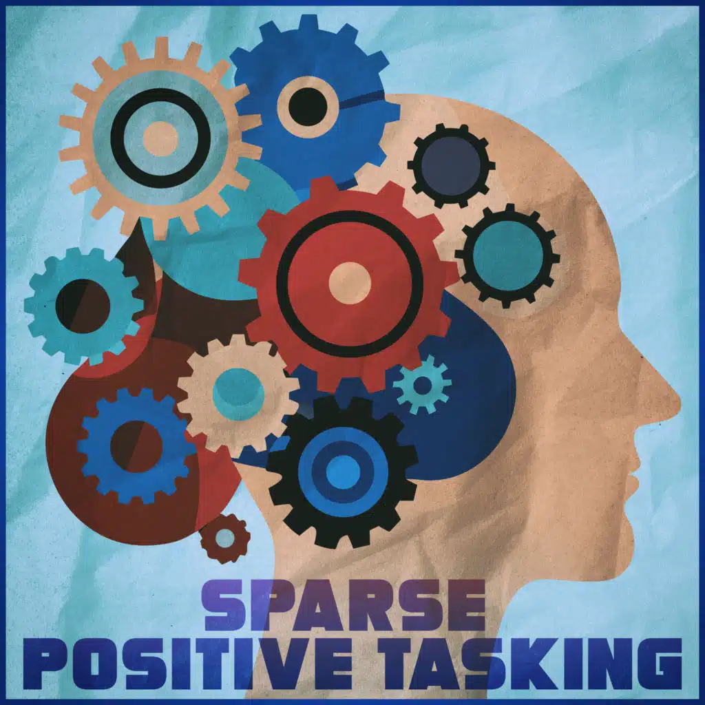 Sparse Positive Tasking