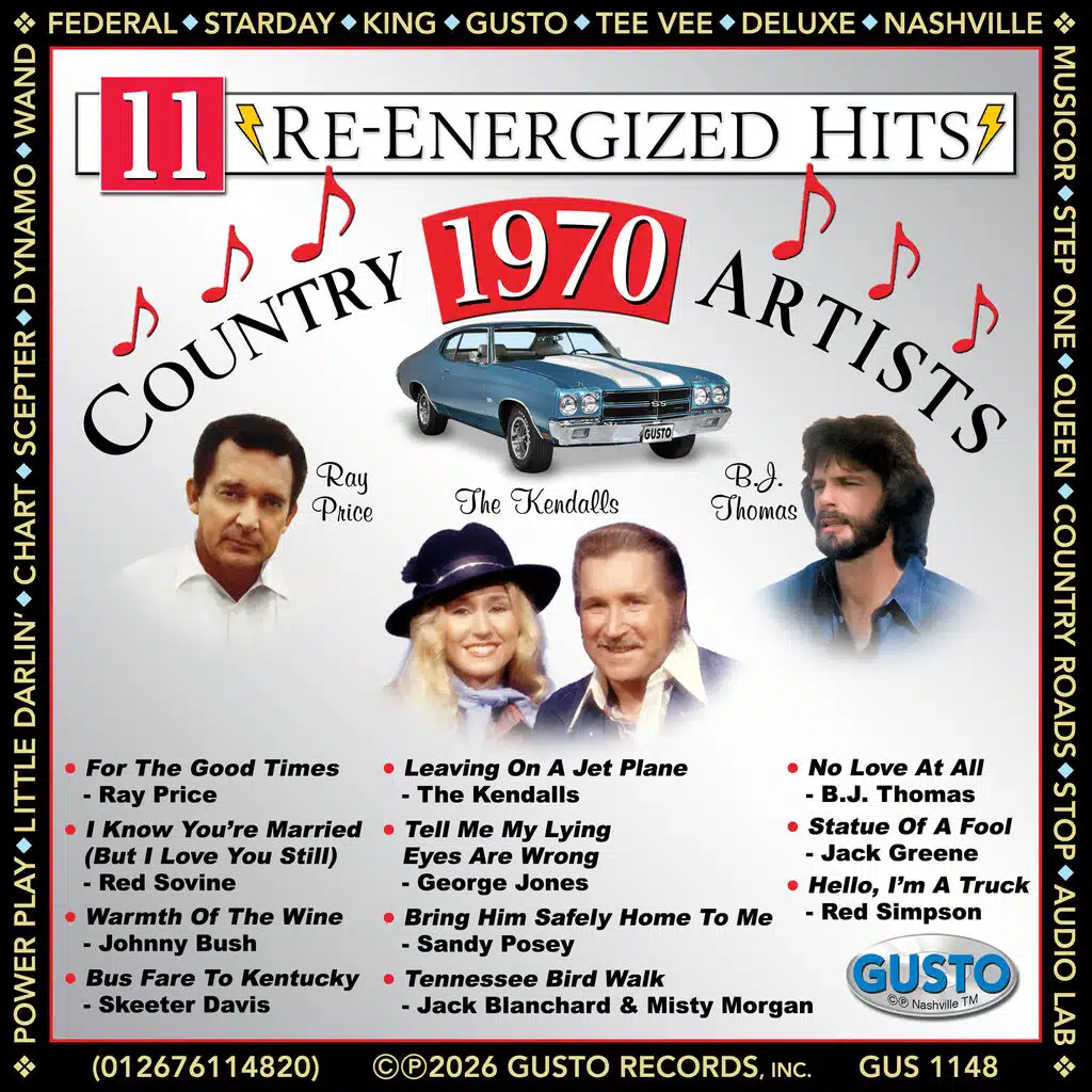 11 Re-Energized Country Hits: 1970