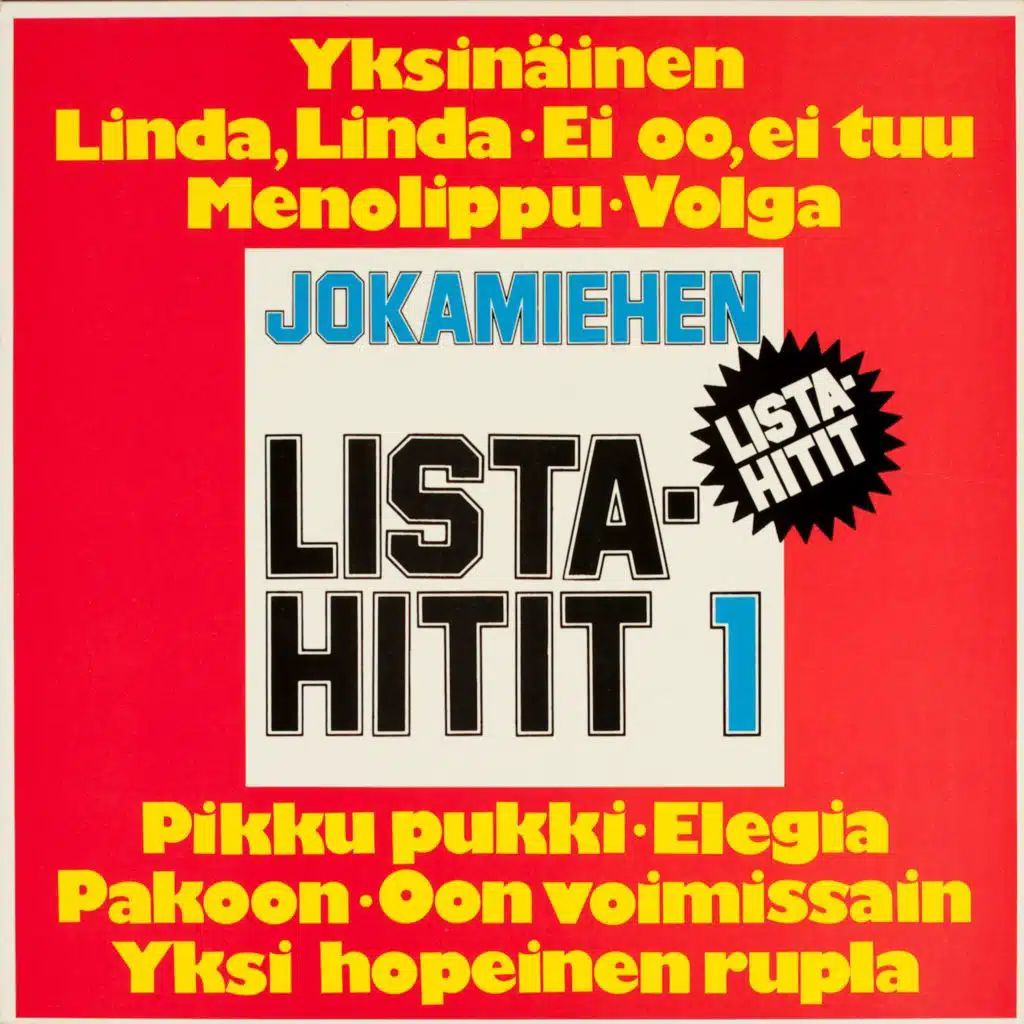 Jokamiehen listahitit 1