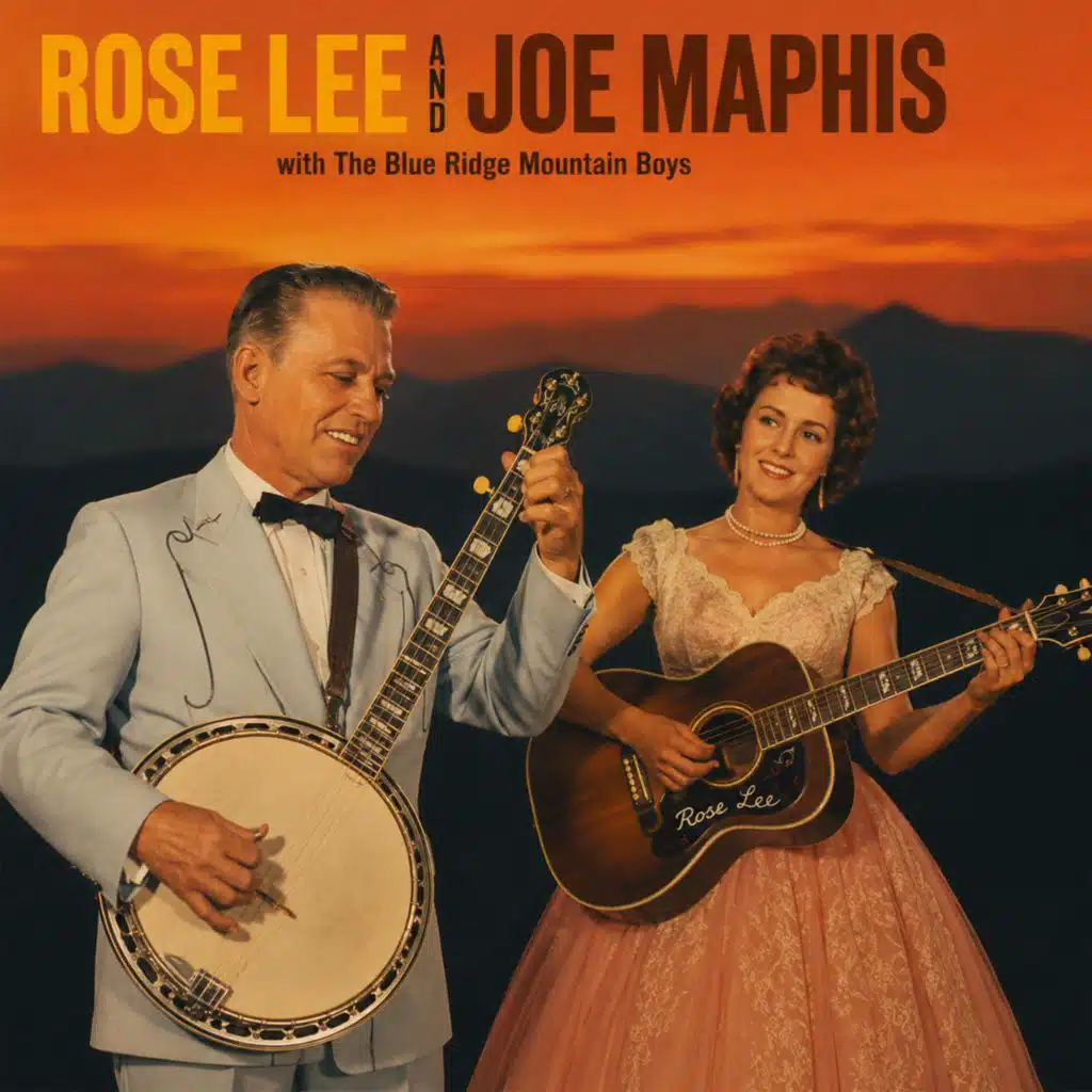 Rose Lee and Joe Maphis with the Blue Ridge Mountain Boys