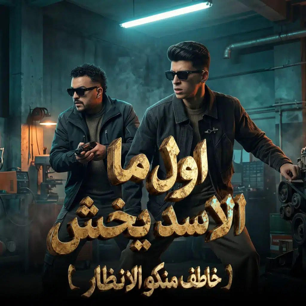 اول ما الاسد يخش  (خاطف منكو الانظار)