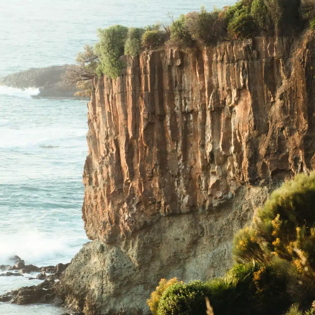 At The Tip Of The Cliff