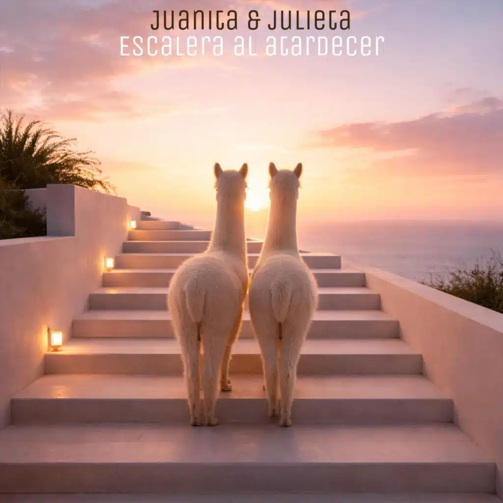 Escalera Al Atardecer