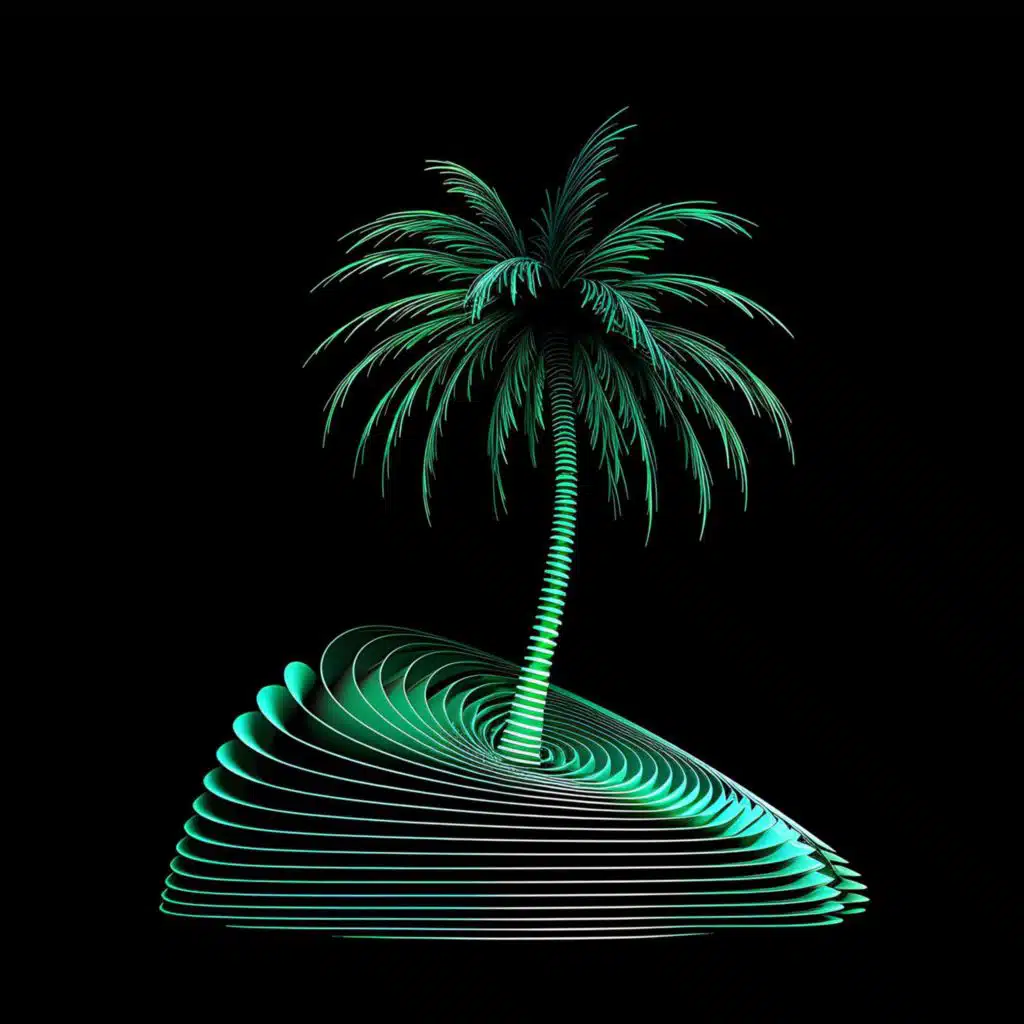 Swaying Palms