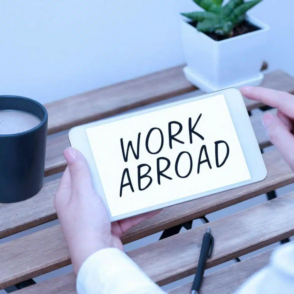 How to handle an employee request to work from abroad