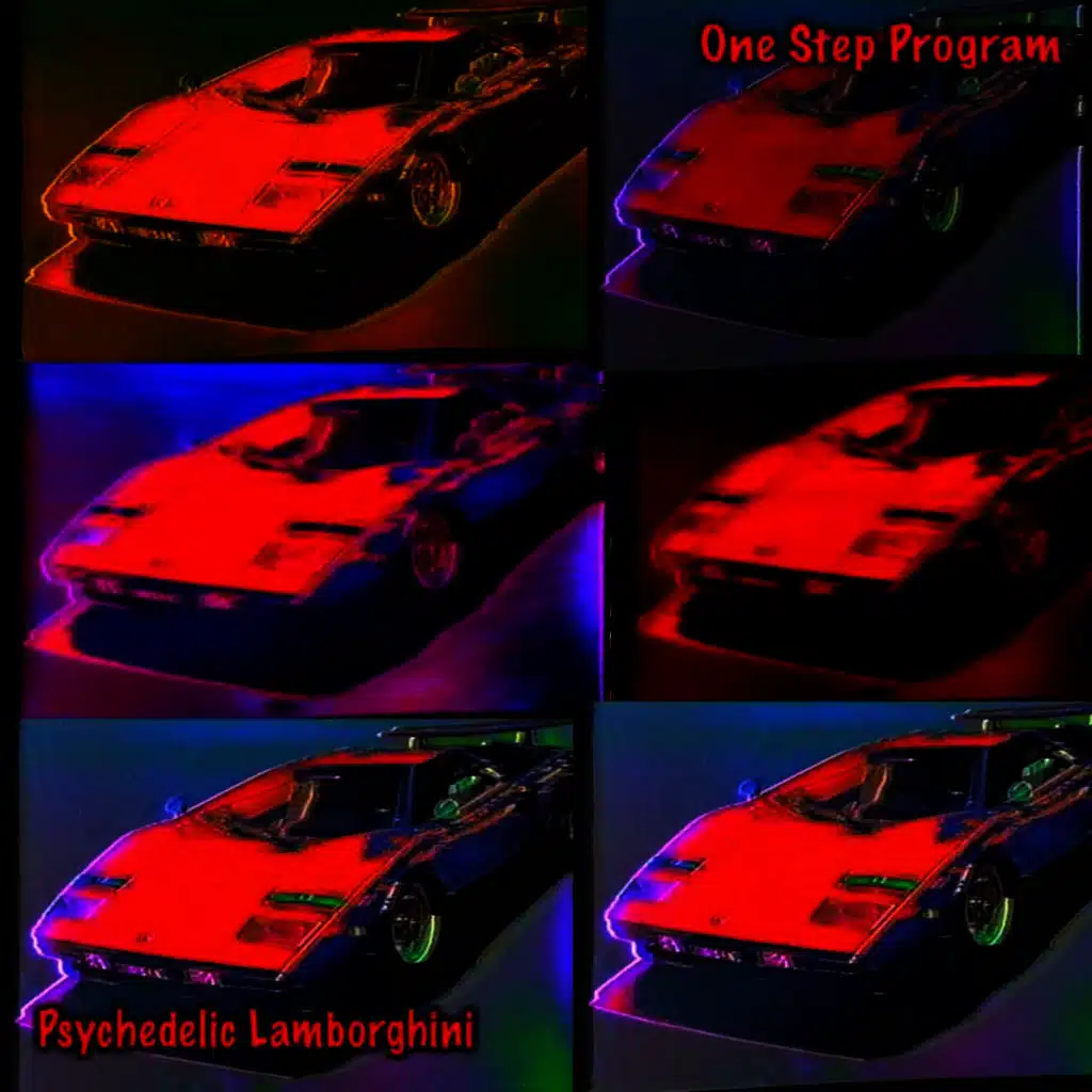 Psychedelic Lamborghini