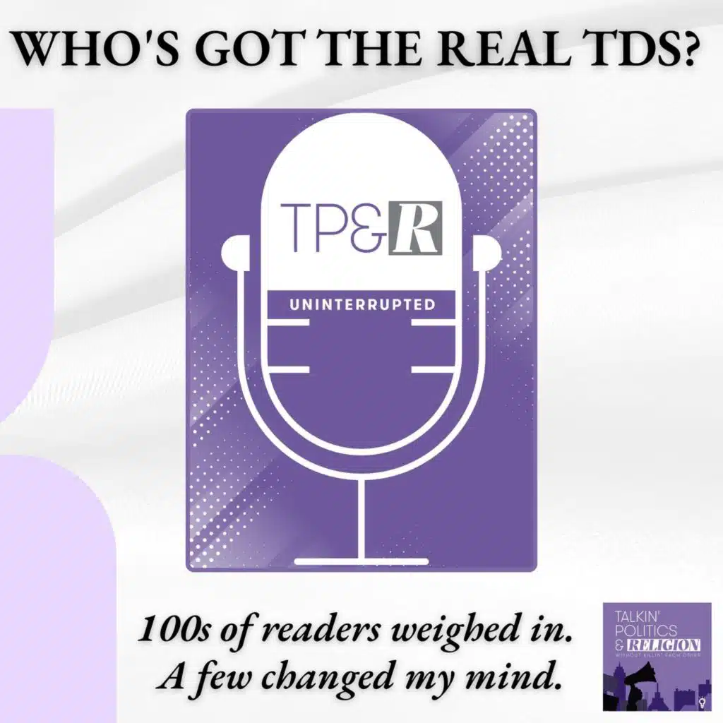 Who's Got the Real TDS? || What We'll Abide