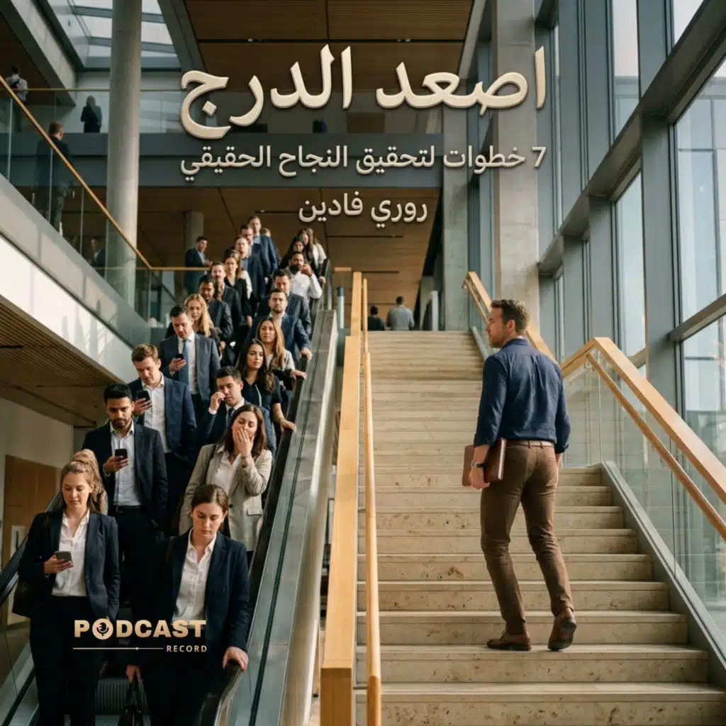 ملخص كتاب اصعد الدرج: 7 خطوات لتحقيق النجاح الحقيقي | روري فادين