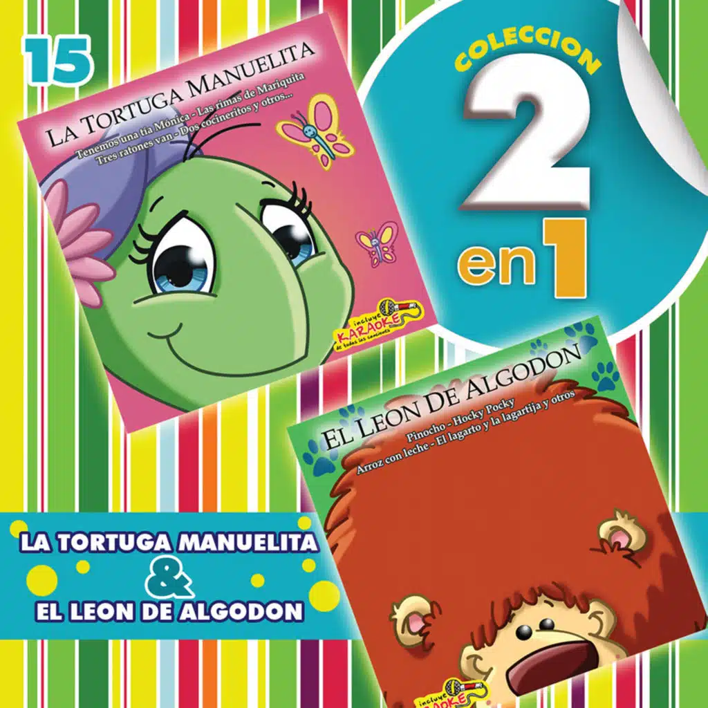 Colección 2 en 1: La Tortuga Manuelita & El Leon de Algodón