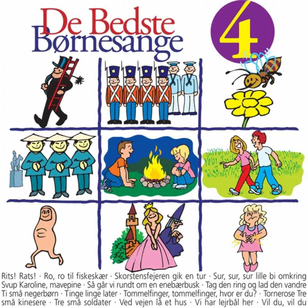 De bedste børnesange Vol. 4