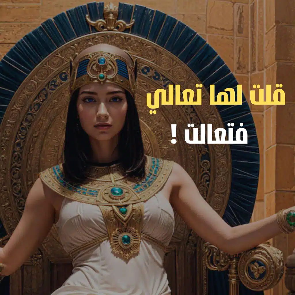 قلت لها تعالي فتعالت