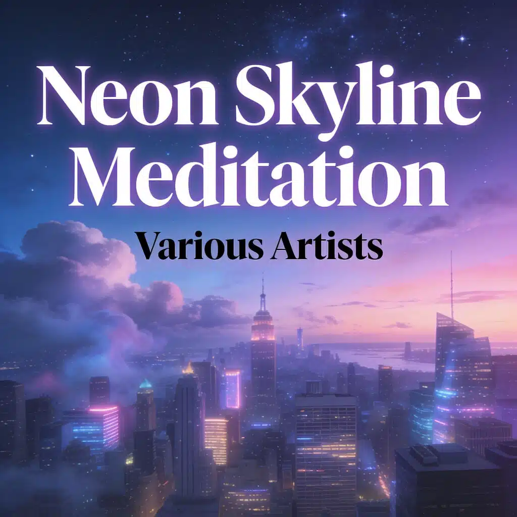 Neon Skyline Meditation