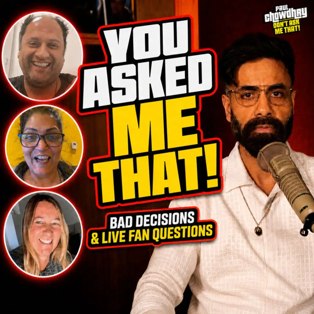 YOU ASKED ME THAT! Bad Decisions & Live Fan Questions
