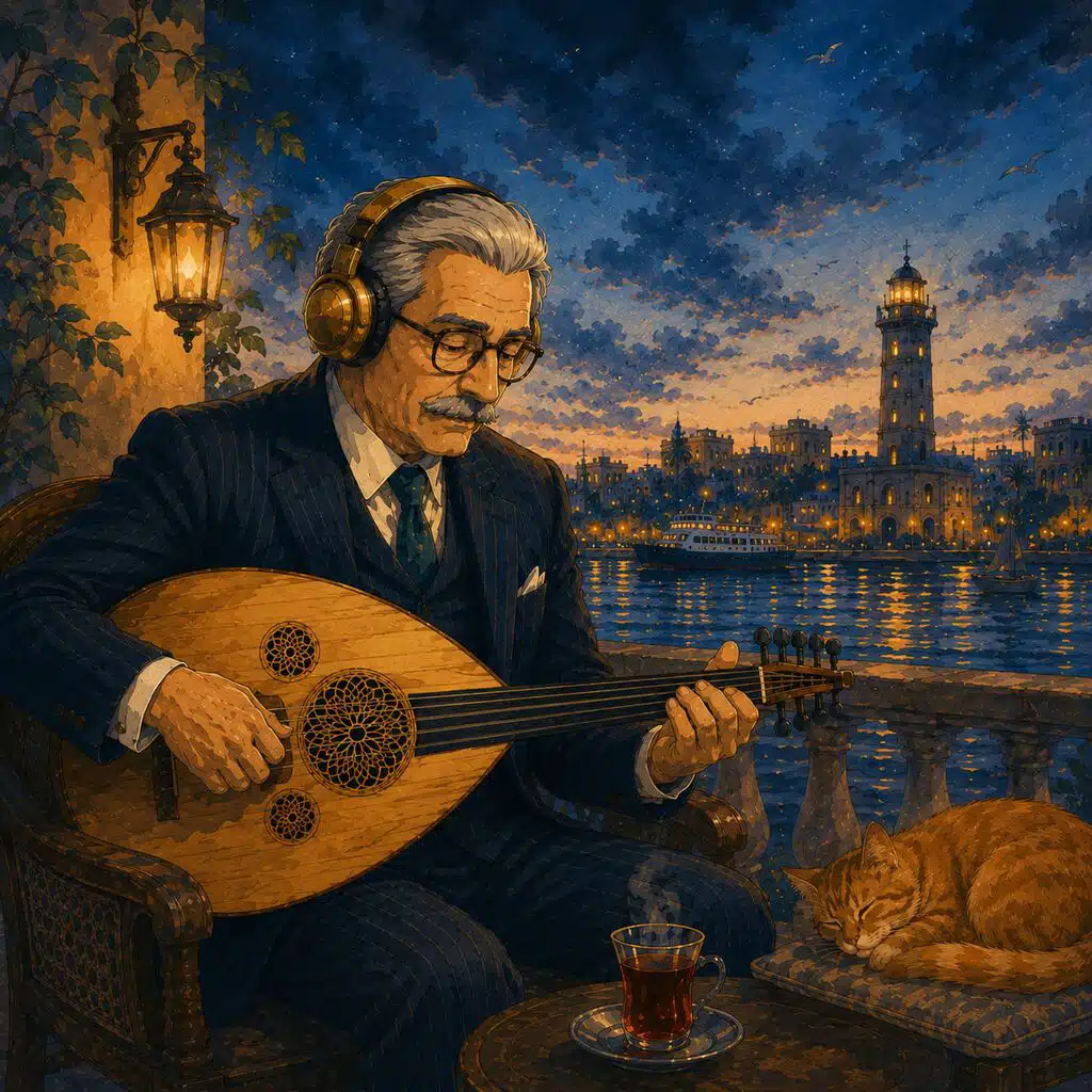 Port Said Blue Hour