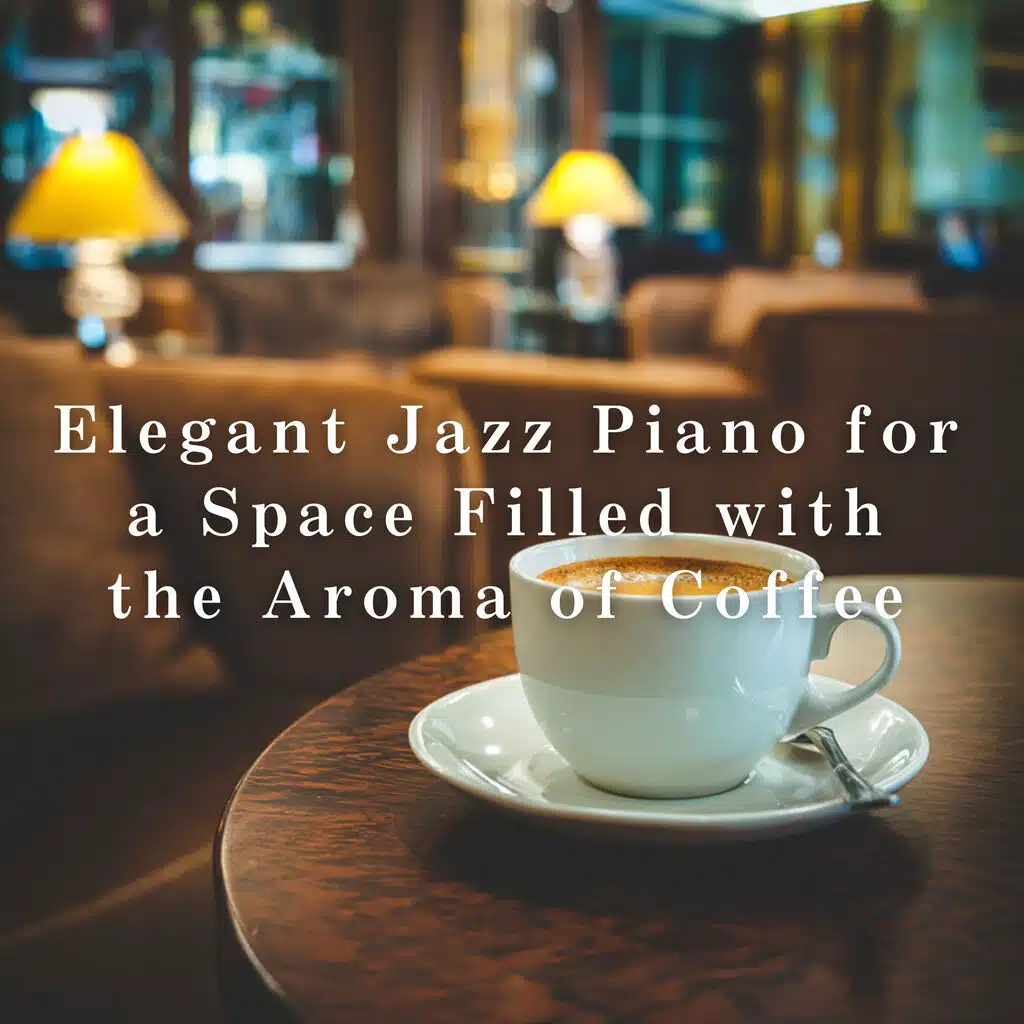 Elegant Jazz Piano for a Space Filled with the Aroma of Coffee