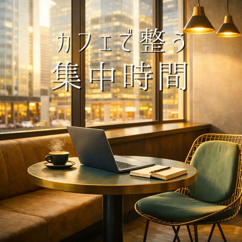カフェで整う集中時間