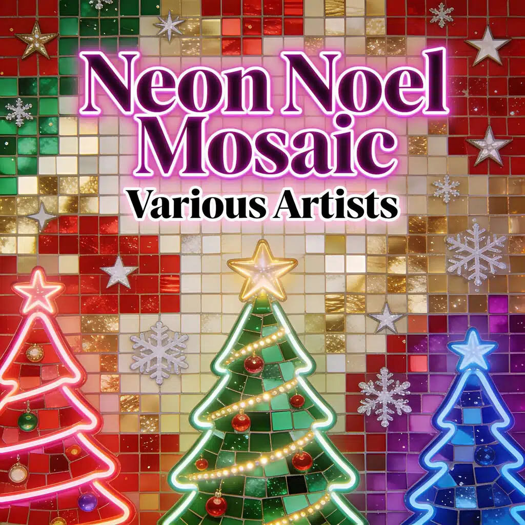 Neon Noel Mosaic
