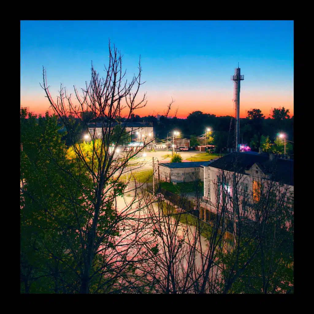 Evening on the balcony