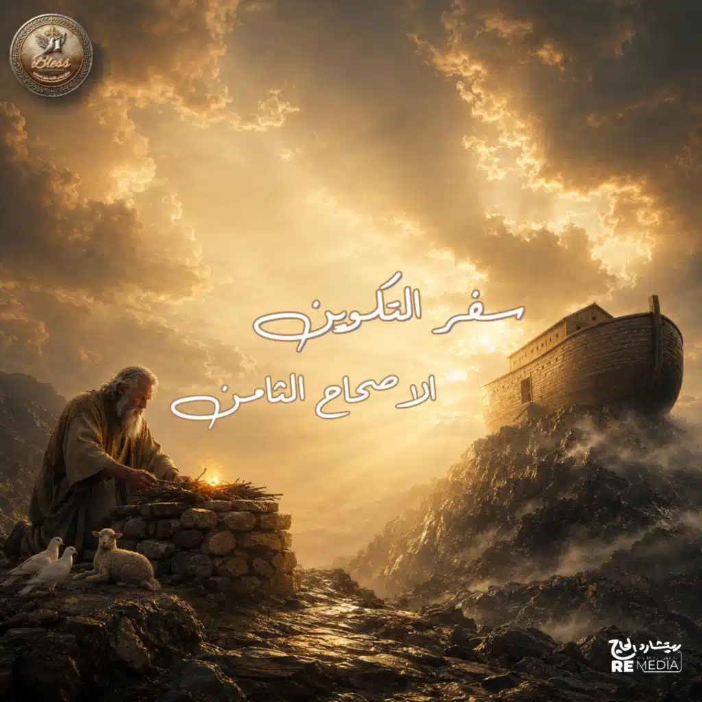 سفر التكوين الاصحاح الثامن مسموع ومقروء