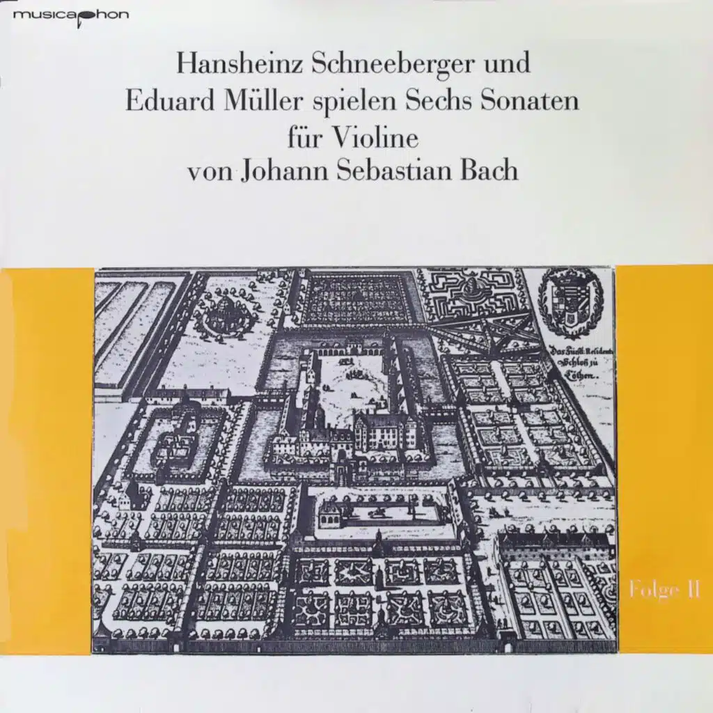 J.S. Bach: Six Sonatas for Violin, vol. 2