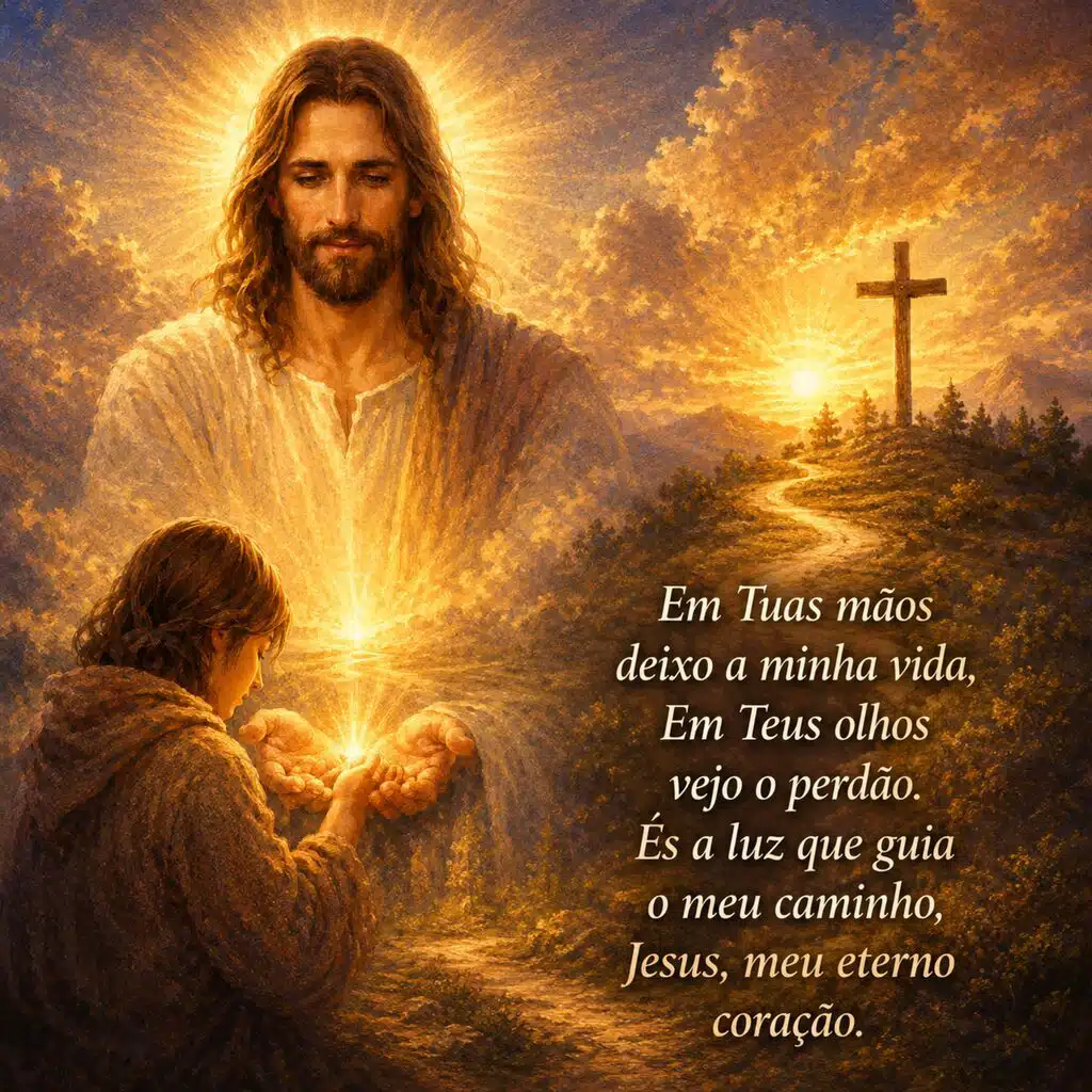 Em tuas mãos deixo a minha vida