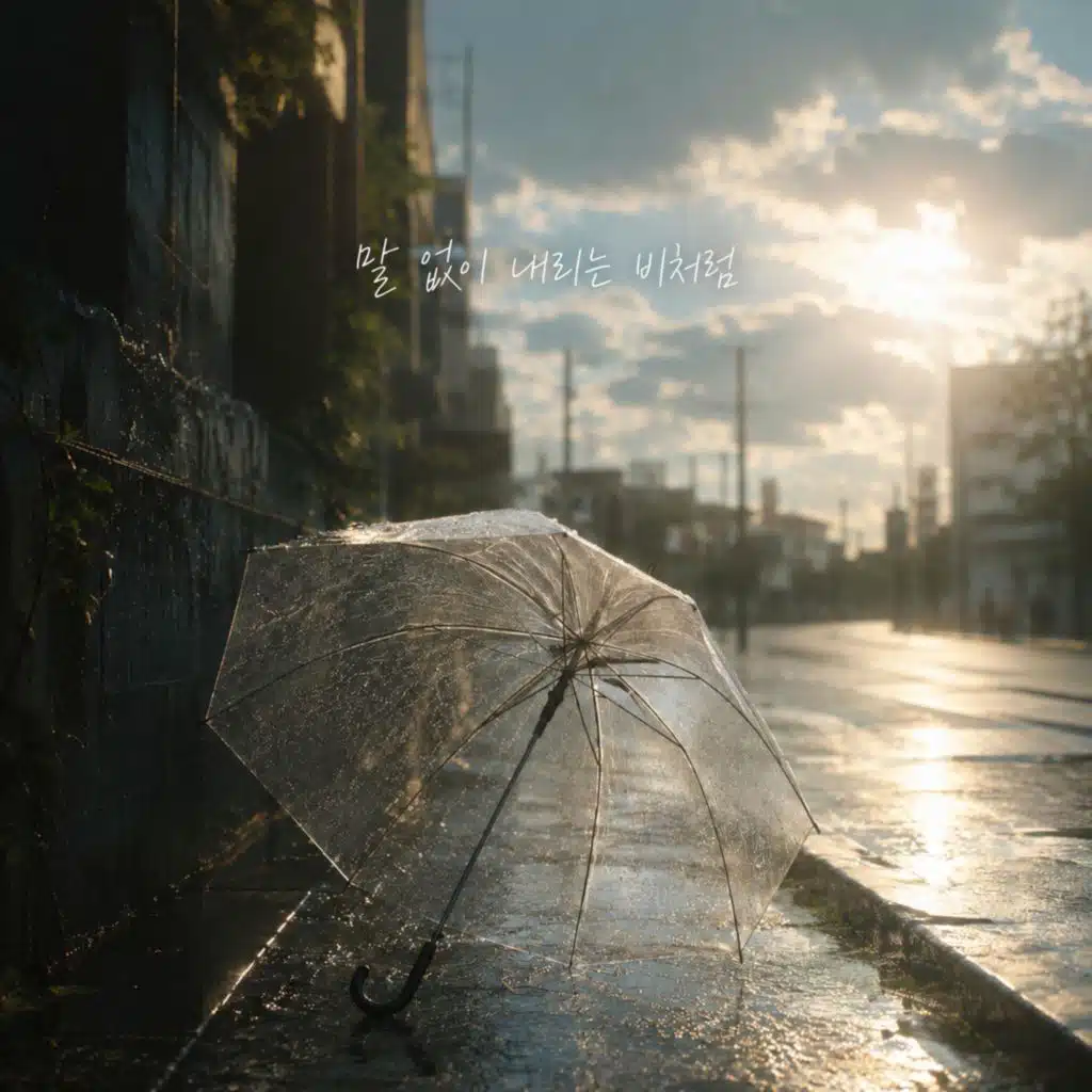 Like the rain that falls silently