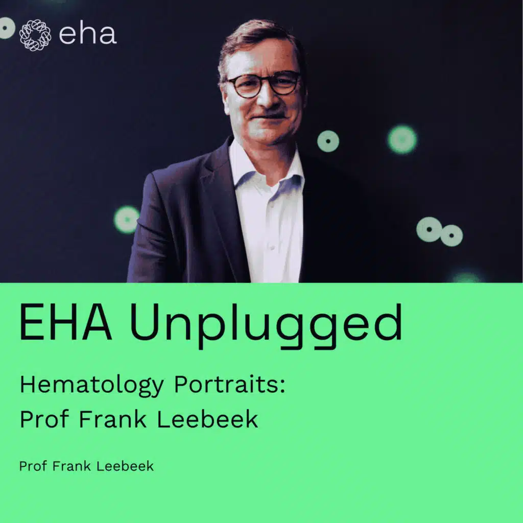 Hematology Portraits: Prof Frank Leebeek