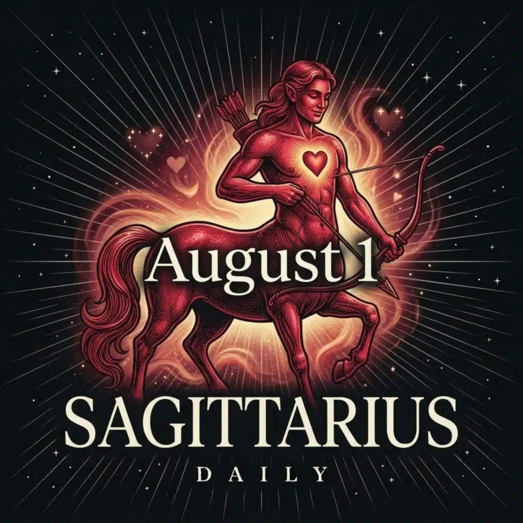 Saturday, August 1, 2026 Sagittarius Horoscope Today