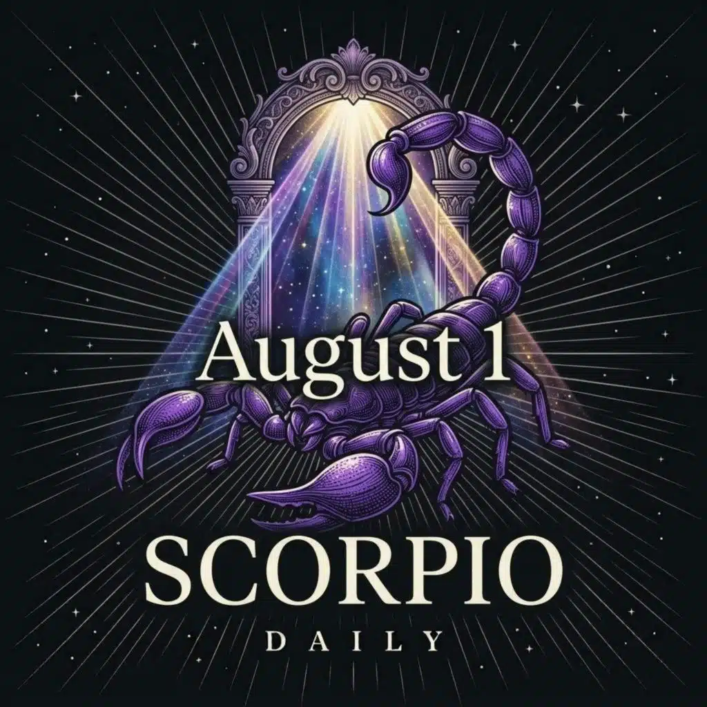 Saturday, August 1, 2026 Scorpio Horoscope Today