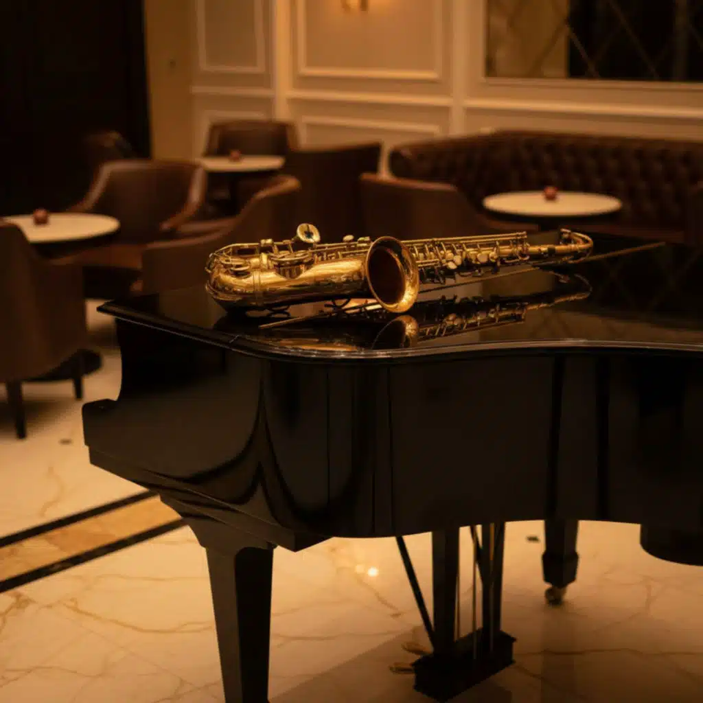 In the Hotel Lounge