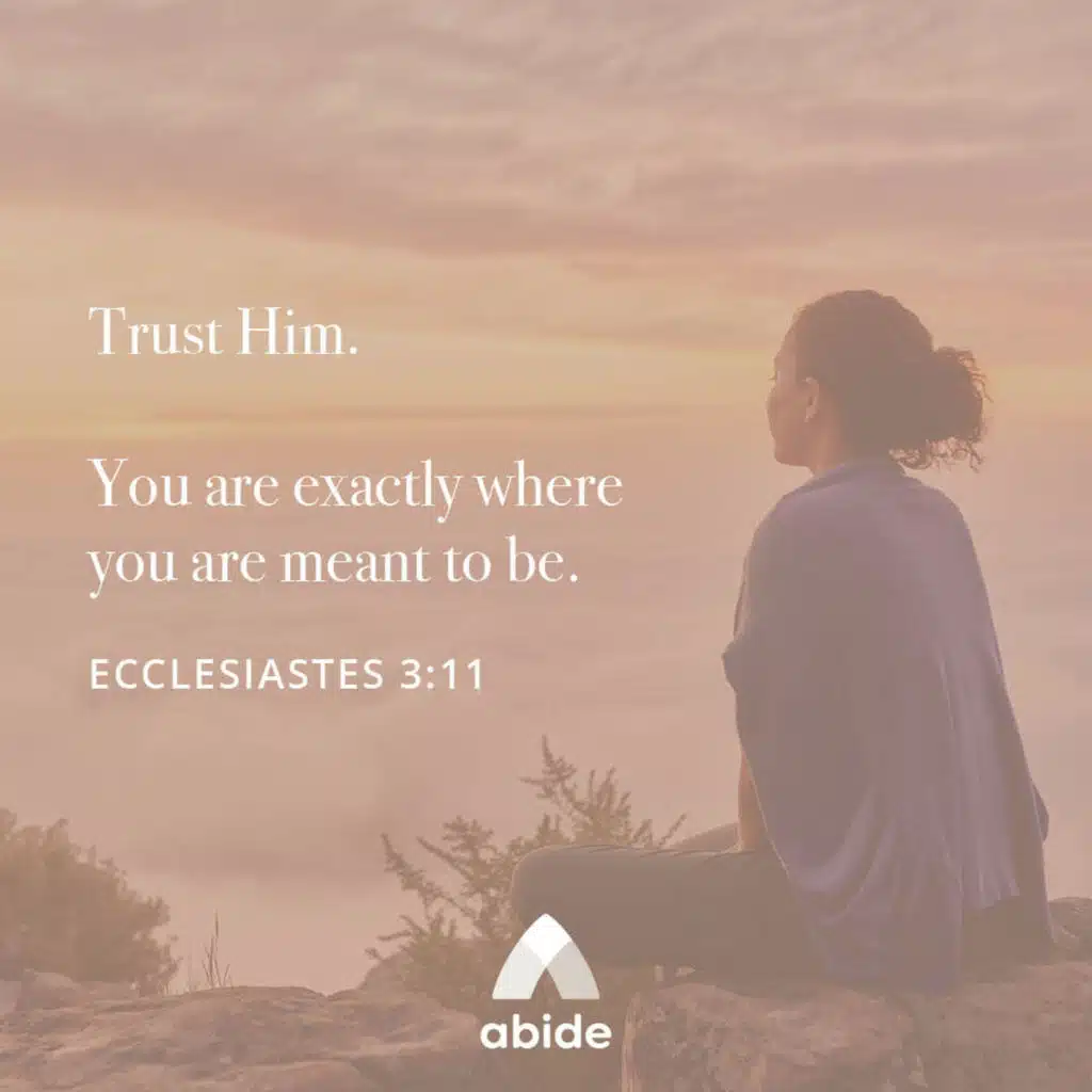 Trust God's Timing