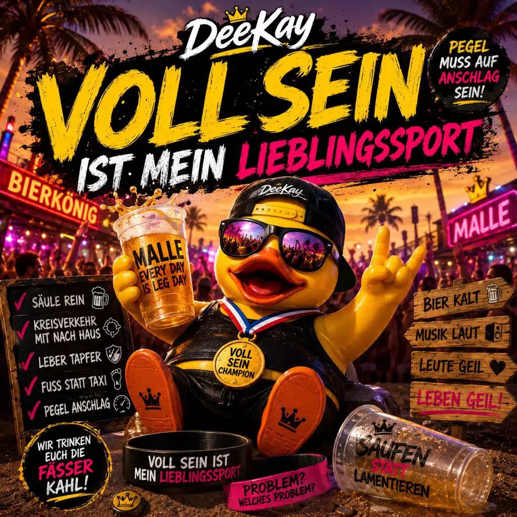 Voll sein ist mein Lieblingssport