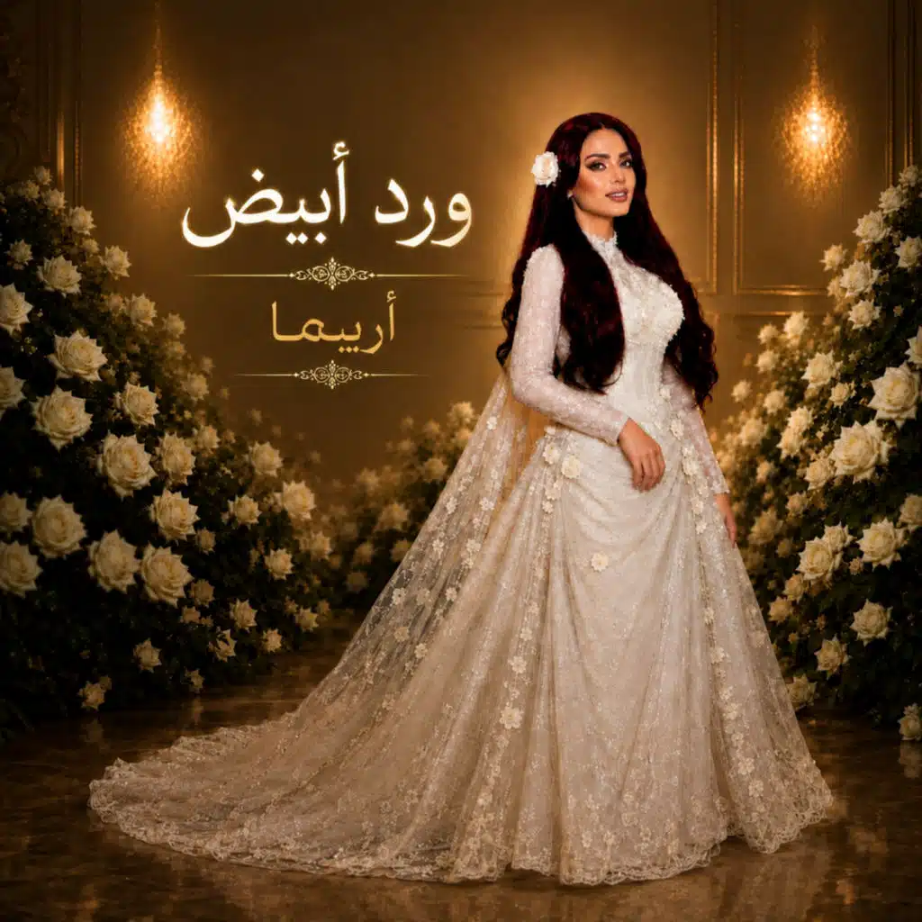 ورد أبيض