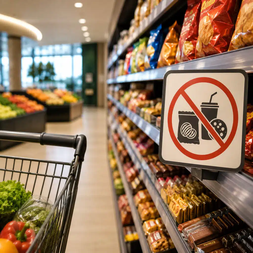 Abu Dhabi supermarket junk food crackdown