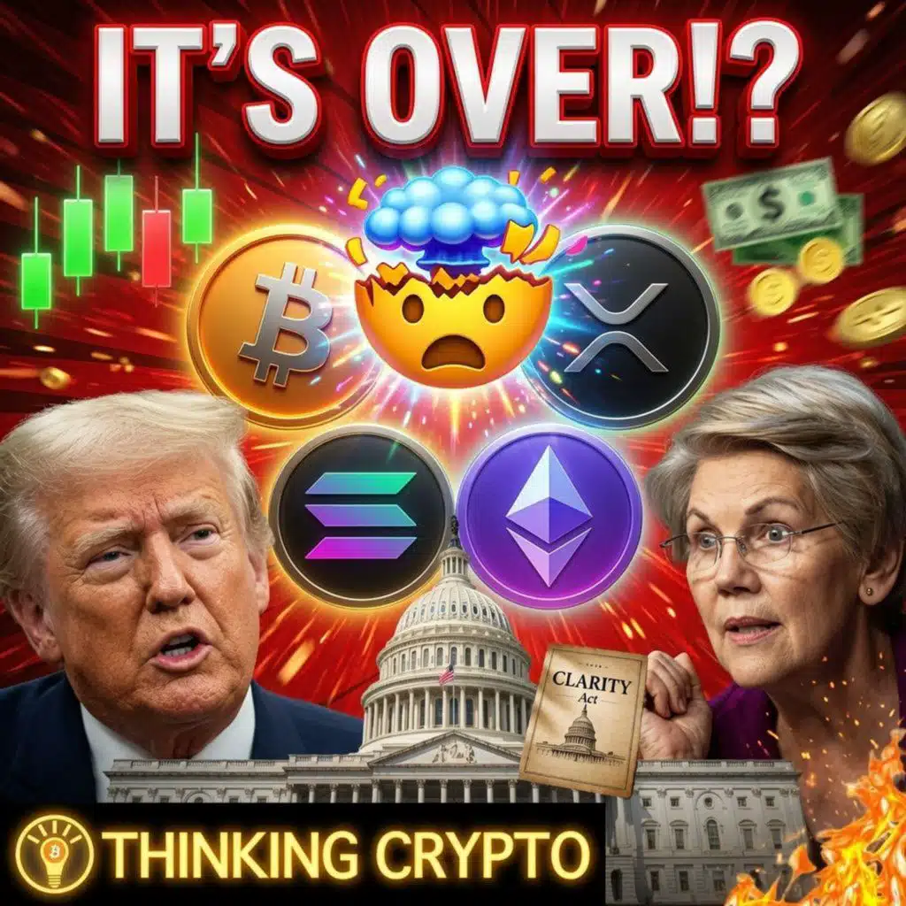 OH NO! CLARITY ACT SENATE VOTE COLLAPSES! BLACKROCK EXPANDS TOKENIZATION & BNY CRYPTO STAKING!