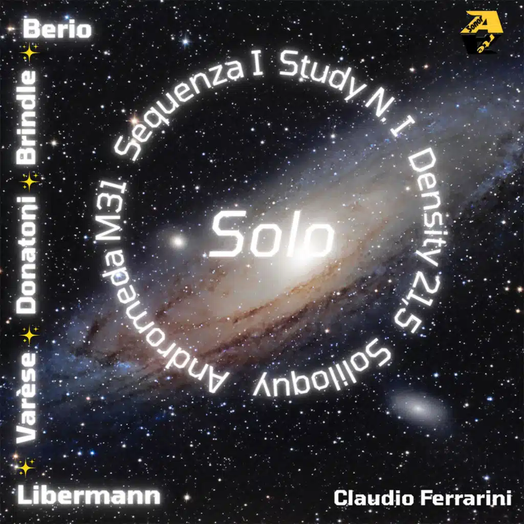 Brindle, Berio, Donatoni, Varèse, Liebermann: Solo
