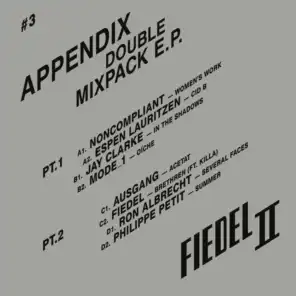 Appendix – Double Mixpack