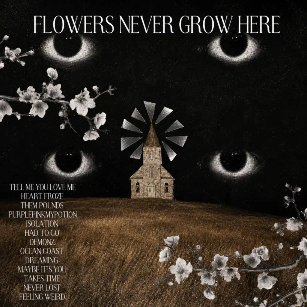 Flowers never grow here